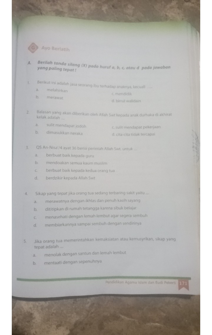 Berikut Ini Adalah Jasa Seorang Ibu Terhadap Anaknya Kecuali Studi Indonesia