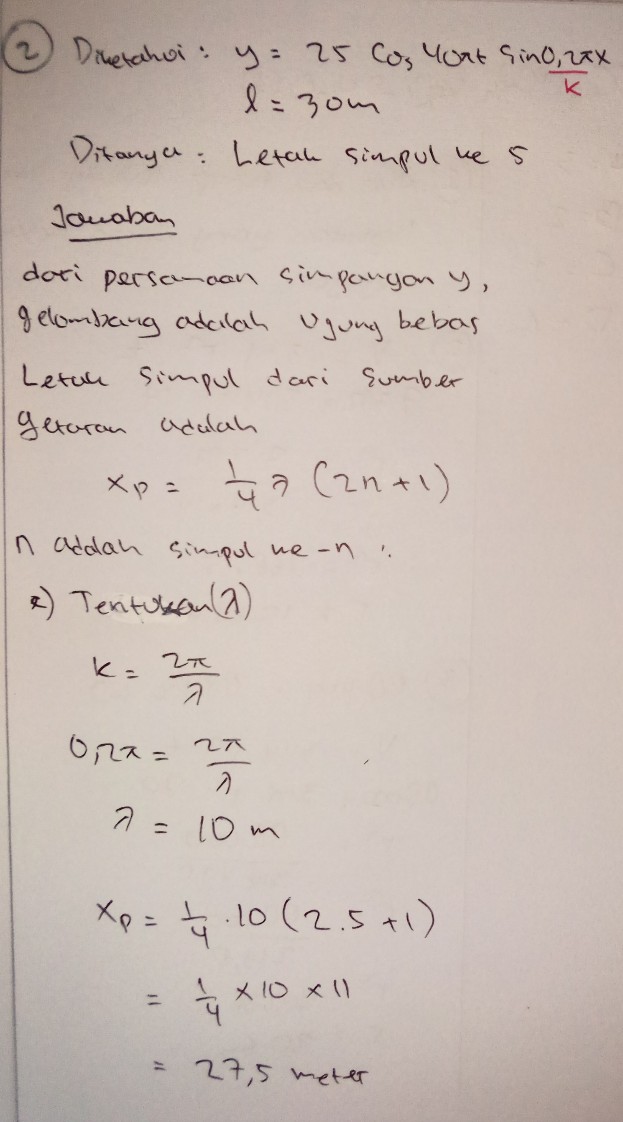 10 Gelombang Tali Mempuny Lihat Cara Penyelesaian Di Qanda