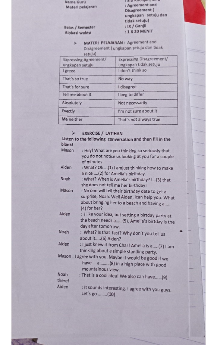 Materi Pelajaran Agreeme Descubre Como Resolverlo En Qanda
