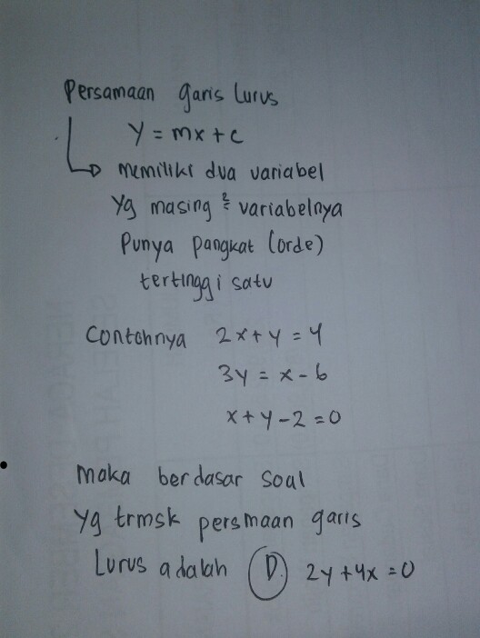 1 Persamaan Berikut Yang Descubre Como Resolverlo En Qanda