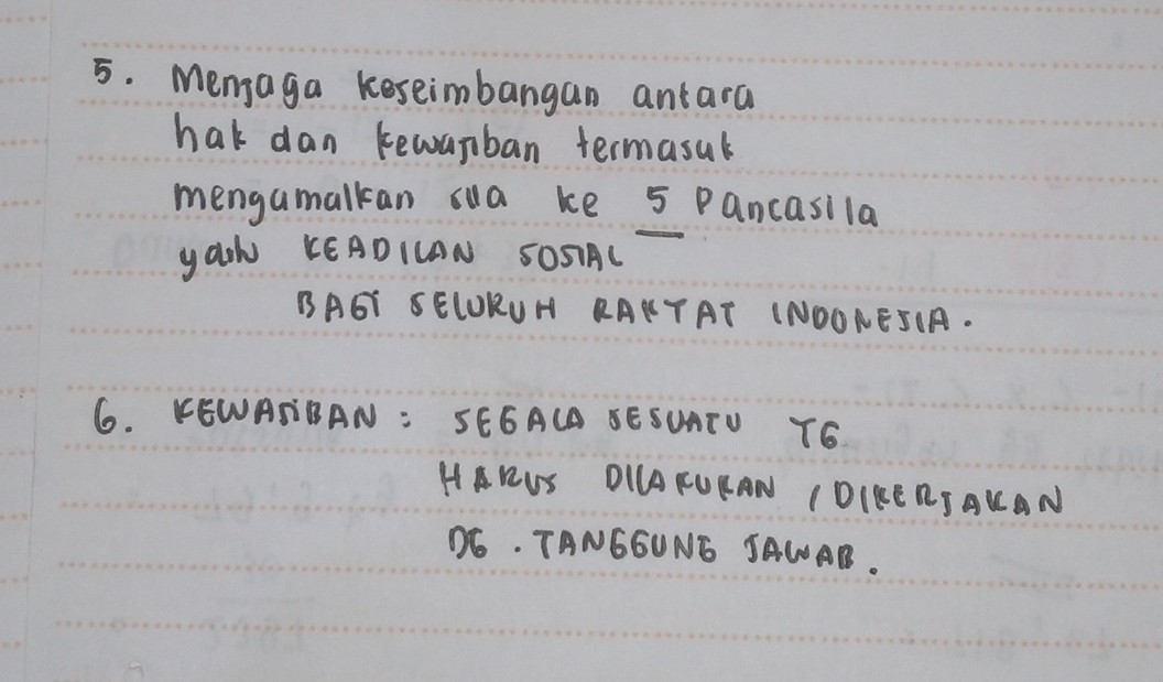 5 Menjaga Keseimbangan An Lihat Cara Penyelesaian Di Qanda