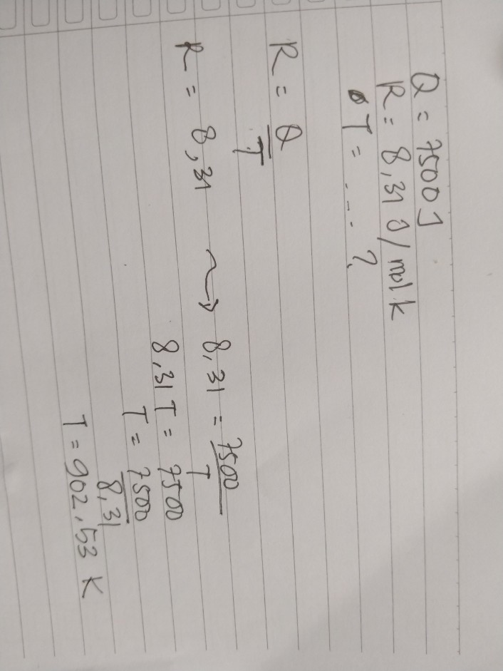 1 Mol Gas Ideal Dalam Kea Lihat Cara Penyelesaian Di Qanda