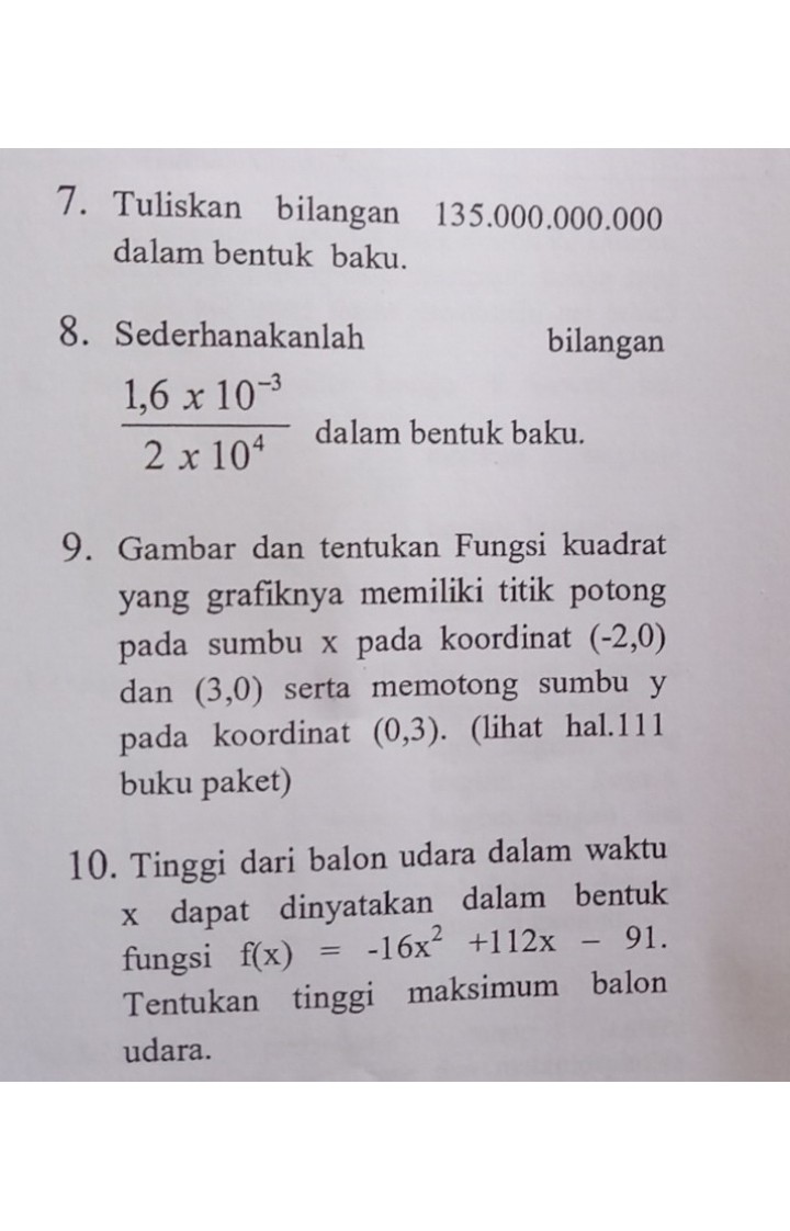 1 Tentukan Hasil Dari Be Descubre Como Resolverlo En Qanda