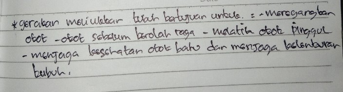 Gerakan Meliukkan Tubuh B Lihat Cara Penyelesaian Di Qanda