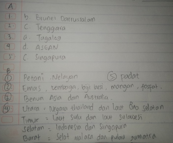 1 Negara Ang901a Asean M Descubre Como Resolverlo En Qanda
