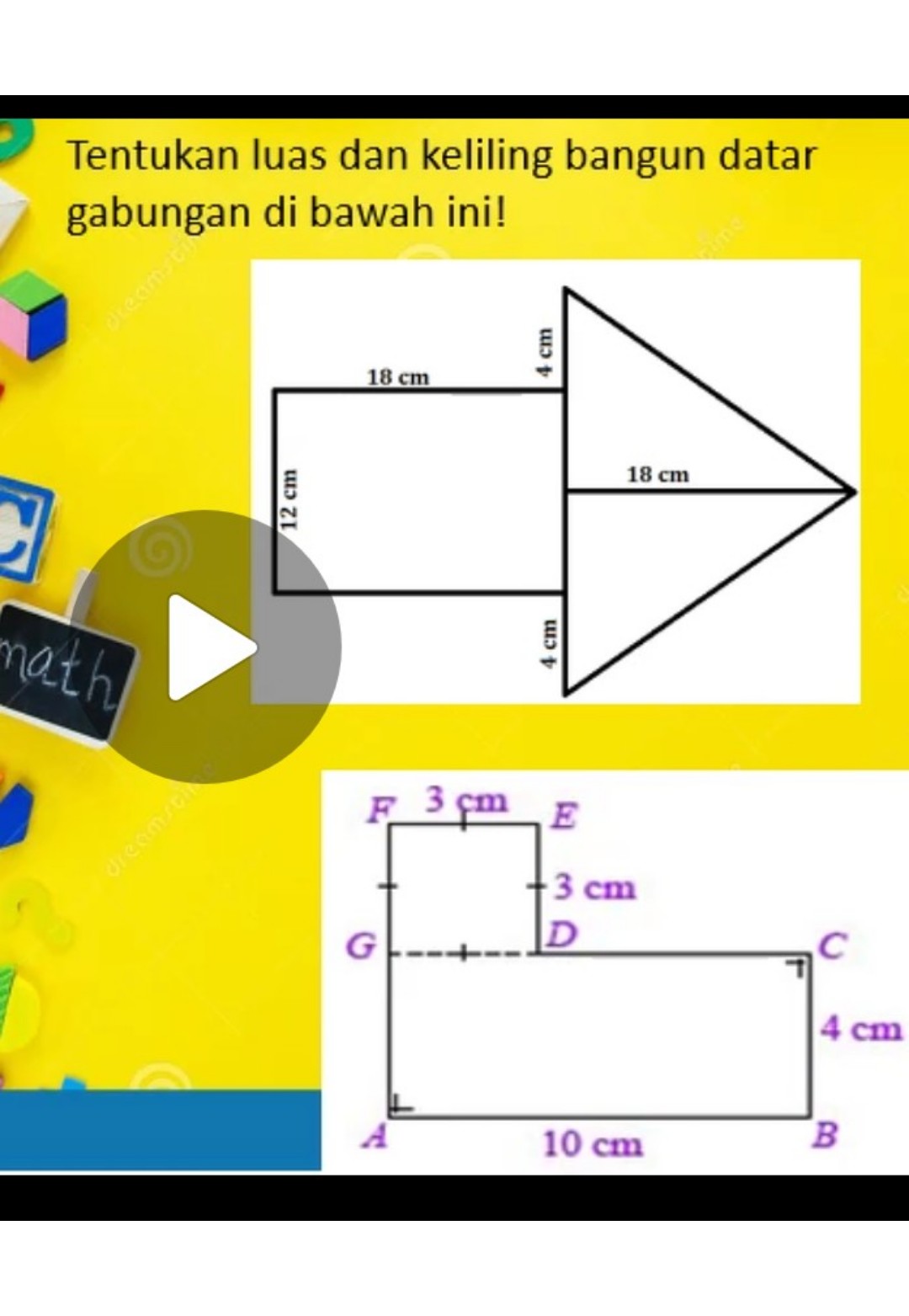 Tentukan Luas Dan Kelilin Lihat Cara Penyelesaian Di Qanda