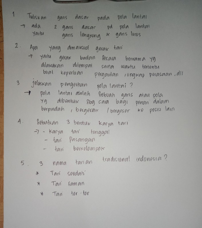 1 Tuliskan Garis Dasar Pa Lihat Cara Penyelesaian Di Qanda