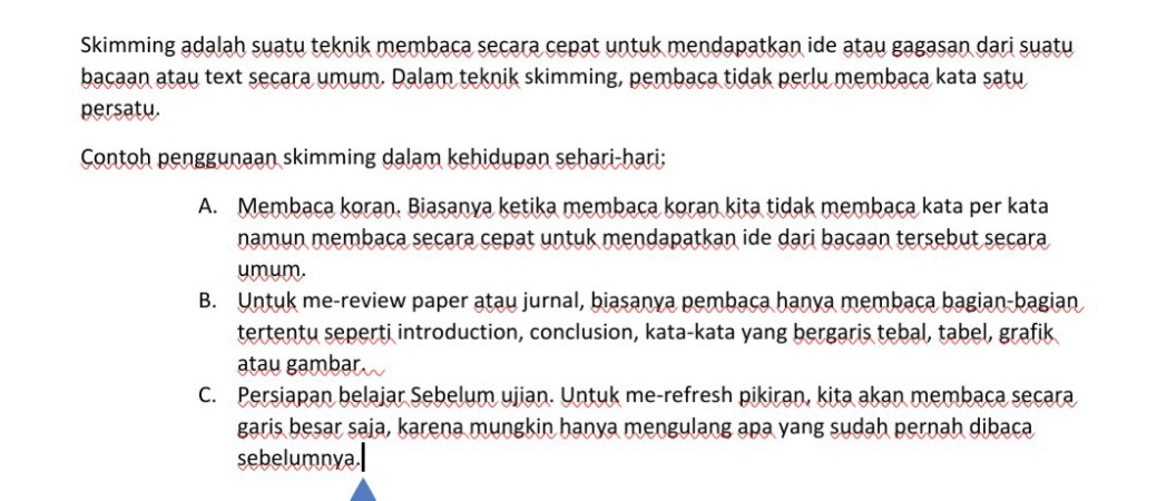 Contoh Skimming Dalam Bahasa Inggris Contoh Skimming Dalam Bahasa Inggris